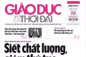 Tin tức báo in 8/9: Đánh giá thực chất, đề cao liêm chính khoa học
