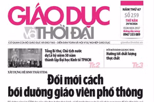 Tin tức báo in 29/10: Bài toán chiến lược của giáo dục đại học