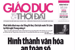 Tin tức báo in 6/10: Hình thành văn hóa an toàn số