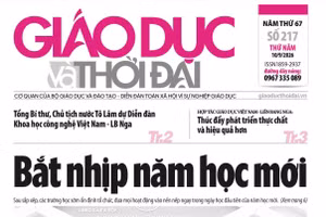 Tin tức báo in 10/9: Bắt nhịp năm học mới