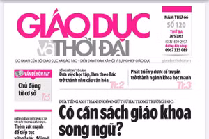 Tin tức báo in 20/5: Có cần sách giáo khoa song ngữ?