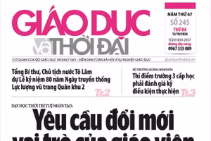 Tin tức báo in 13/10: Yêu cầu đổi mới vai trò của giáo viên