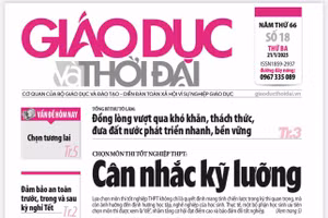 Tin tức báo in 21/1: Người học cần cân nhắc, lựa chọn kỹ lưỡng môn thi