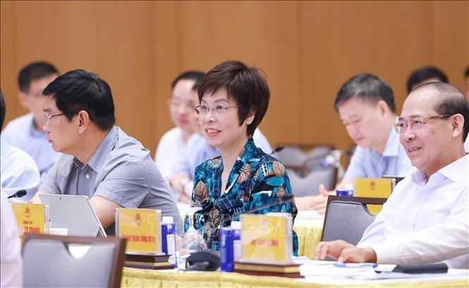 Các đại biểu tham dự Hội nghị thúc đẩy động lực tăng trưởng đầu tư công năm 2025. (Ảnh: Dương Giang/TTXVN) Các đại biểu tham dự Hội nghị thúc đẩy động lực tăng trưởng đầu tư công năm 2025. (Ảnh: Dương Giang/TTXVN)