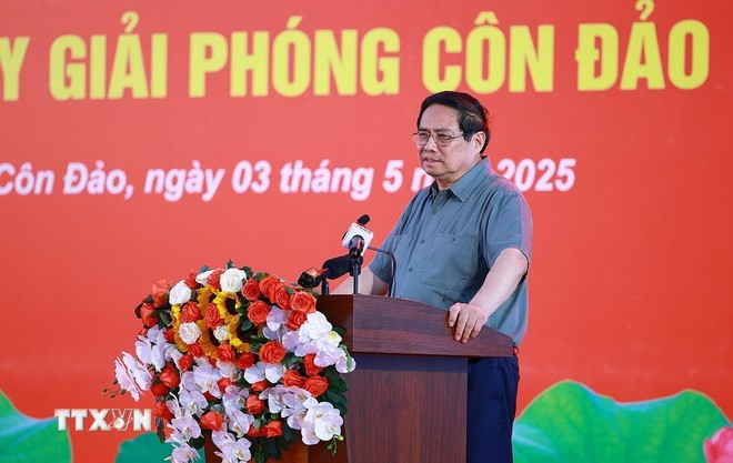 Thủ tướng Phạm Minh Chính phát biểu, tri ân chiến sỹ cách mạng bị địch bắt, tù đày. (Ảnh: Dương Giang/TTXVN). Thủ tướng Phạm Minh Chính phát biểu, tri ân chiến sỹ cách mạng bị địch bắt, tù đày. (Ảnh: Dương Giang/TTXVN).