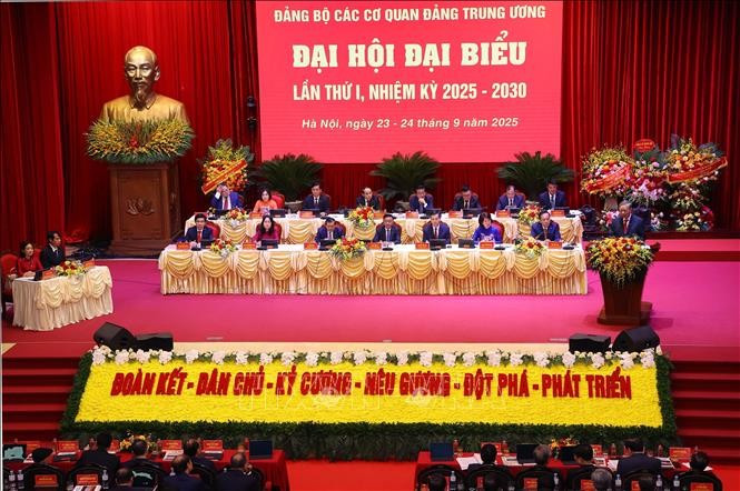 Tổng Bí thư Tô Lâm phát biểu chỉ đạo Đại hội. Ảnh: Văn Điệp/TTXVN Tổng Bí thư Tô Lâm phát biểu chỉ đạo Đại hội. Ảnh: Văn Điệp/TTXVN