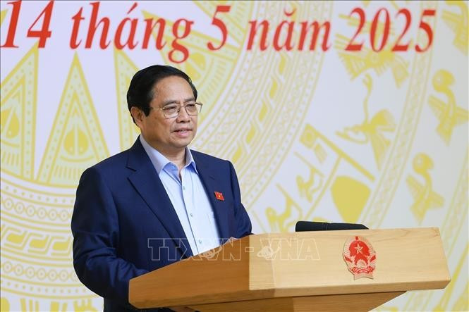 Thủ tướng Phạm Minh Chính chủ trì cuộc họp về công tác chống buôn lậu, gian lận thương mại, hàng giả. (Ảnh: Dương Giang/TTXVN) Thủ tướng Phạm Minh Chính chủ trì cuộc họp về công tác chống buôn lậu, gian lận thương mại, hàng giả. (Ảnh: Dương Giang/TTXVN)