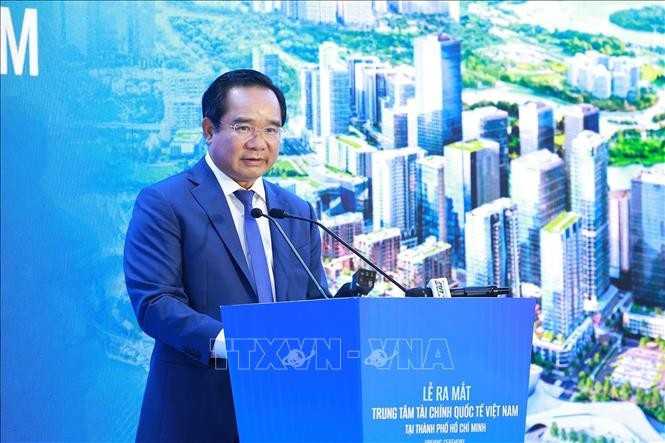 Chủ tịch Ủy ban nhân dân Thành phố Hồ Chí Minh Nguyễn Văn Được phát biểu. Ảnh: Dương Giang/TTXVN