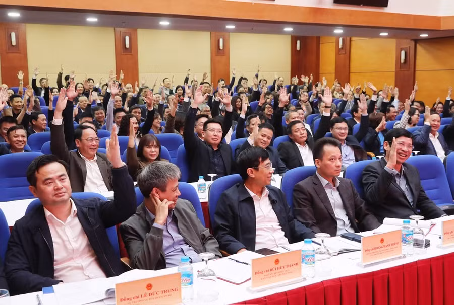 Hội nghị bày tỏ sự đồng tình, nhất trí cao bầu Thứ trưởng Thường trực Bộ VHTTDL Lâm Thị Phương Thanh ứng cử ĐBQH khoá XVI