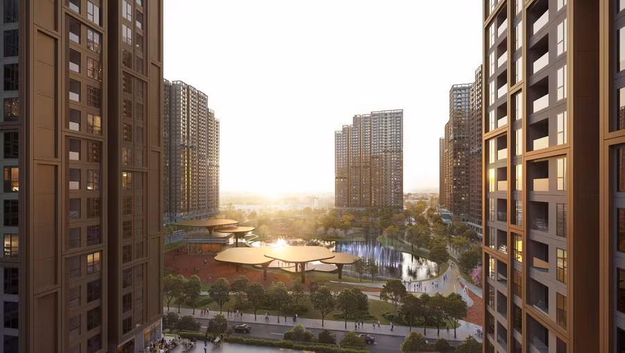 The Parkland được phát triển với triết lý Nature in Motion, “thiên nhiên” được thiết kế để chuyển động cùng nhịp sống.