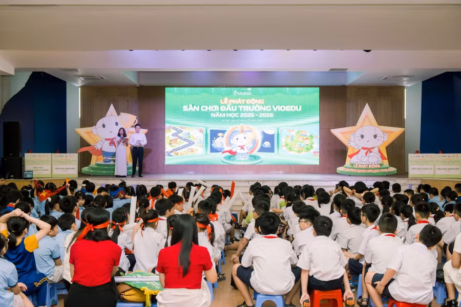 Lễ phát động sân chơi Đấu trường VioEdu năm học 2025-2026.