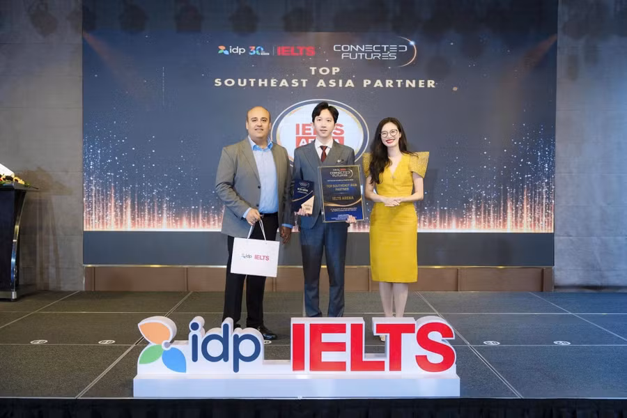 IELTS Arena nhận 4 giải thưởng danh giá tại IDP Partner Excellence Awards 2026