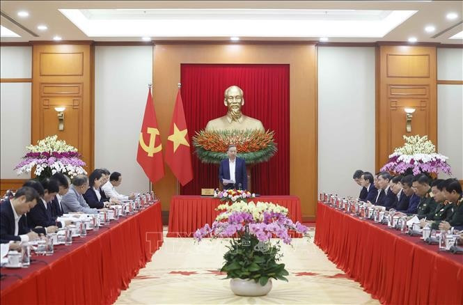 Tổng Bí thư Tô Lâm phát biểu. Ảnh: Thống Nhất/TTXVN