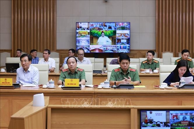 Đại diện các bộ, ngành tham dự cuộc họp. Ảnh: Dương Giang/TTXVN Đại diện các bộ, ngành tham dự cuộc họp. Ảnh: Dương Giang/TTXVN