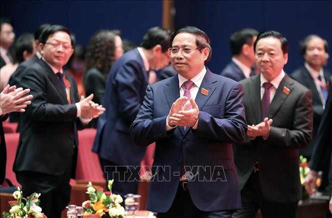 Đồng chí Phạm Minh Chính, Ủy viên Bộ Chính trị, Bí thư Đảng ủy, Thủ tướng Chính phủ chủ trì Phiên trù bị Đại hội đại biểu Đảng bộ Chính phủ lần thứ nhất, nhiệm kỳ 2025 - 2030. Ảnh: Dương Giang/ TTXVN Đồng chí Phạm Minh Chính, Ủy viên Bộ Chính trị, Bí thư Đảng ủy, Thủ tướng Chính phủ chủ trì Phiên trù bị Đại hội đại biểu Đảng bộ Chính phủ lần thứ nhất, nhiệm kỳ 2025 - 2030. Ảnh: Dương Giang/ TTXVN