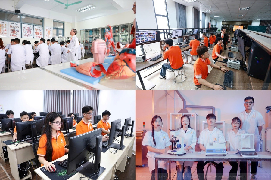 Sinh viên DNU học đi đôi với hành với hệ thống trang thiết bị hiện đại ngay tại trường. 242.jpg