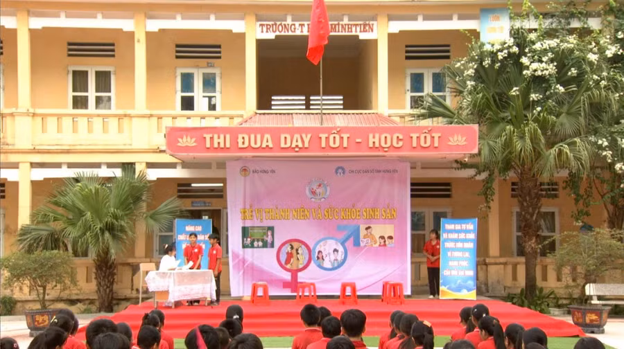 Hưng Yên: Lan tỏa kiến thức sức khỏe sinh sản trong trường học hưởng ứng