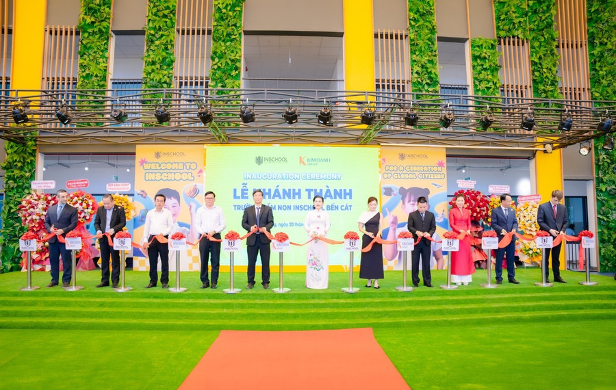Trường Mầm non INschool Bến Cát là dự án hợp tác của Tổ chức giáo dục INTERLINK EDUCATION và tập đoàn Kim Oanh Group.