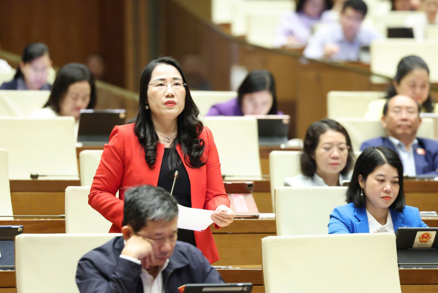Đại biểu Nguyễn Thị Thủy. Ảnh: Như Ý