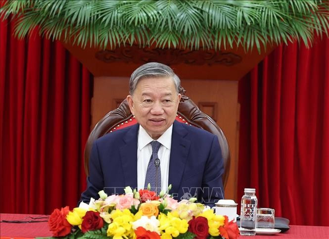 Tổng Bí thư Tô Lâm. (Ảnh: Thống Nhất/TTXVN)
