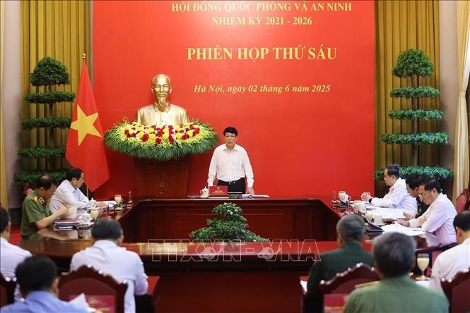 Chủ tịch nước Lương Cường phát biểu chỉ đạo. (Ảnh: Lâm Khánh/TTXVN) Chủ tịch nước Lương Cường phát biểu chỉ đạo. (Ảnh: Lâm Khánh/TTXVN)