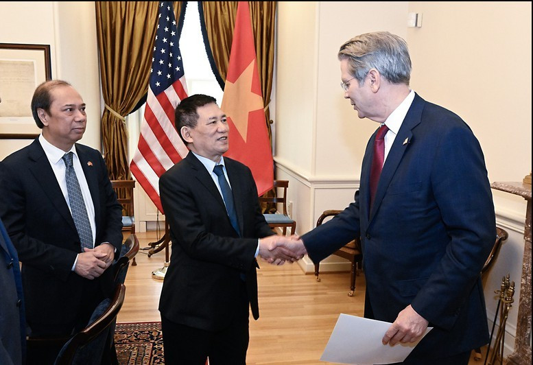 Bộ trưởng Tài chính Hoa Kỳ Scott Bessent sẽ là người đứng đầu phía Hoa Kỳ để đàm phán thỏa thuận thương mại song phương với Việt Nam. (Ảnh: VGP/Trần Mạnh)