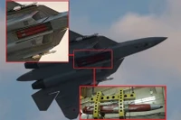 Tiêm kích Su-57 lần đầu trình diễn tên lửa siêu thanh Kh-58UShK