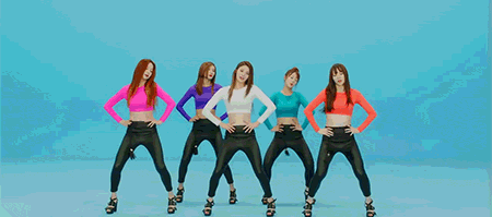 Động tác đẩy hông ra trước và sau mà nhóm EXID sử dụng trong Up & Down bị tuýt còi vì không phù hợp để phát sóng. Đầu năm nay, EXID có dịp biểu diễn lại động tác này trong chương trình mới Show Champion.