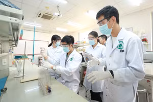 Sinh viên Trường Đại học Quốc tế (Đại học Quốc gia TPHCM). Ảnh: NTCC.
