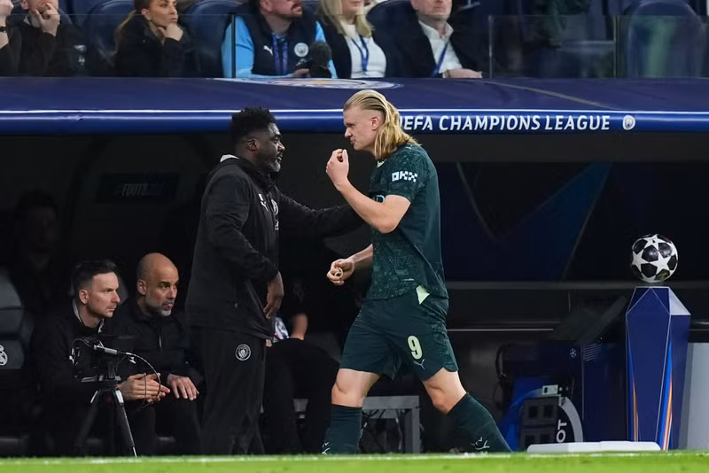 Erling Haaland không thể hiện được nhiều trước một chủ nhà Real Madrid đầy bản lĩnh. real-madrid-2.jpg