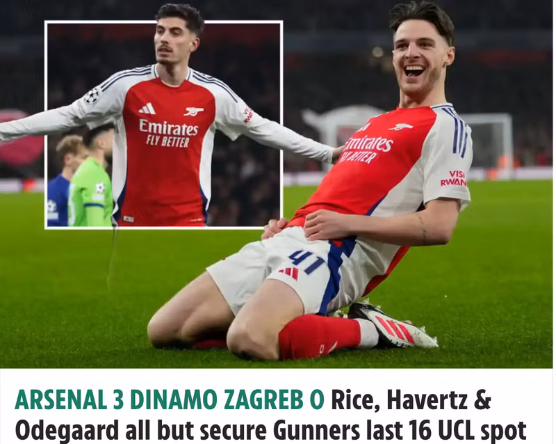 Thầy trò Mikel Arteta đã leo lên thứ ba trong 36 đội và đang sở hữu 16 điểm sau chiến thắng dễ dàng trên sân nhà Emirates. arsenal-01.png