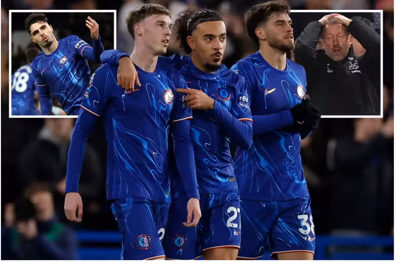 Chiến thắng của đội chủ sân Old Trafford có sự góp sức của cựu hậu vệ Man Utd Aaron Wan-Bissaka… chelsea-01.png