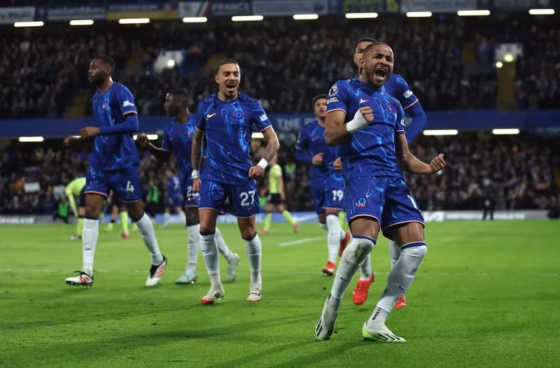 Christopher Nkunku mở tỷ số cho đội chủ sân Stamford Bridge ở phút 24. chelsea-02.jpg
