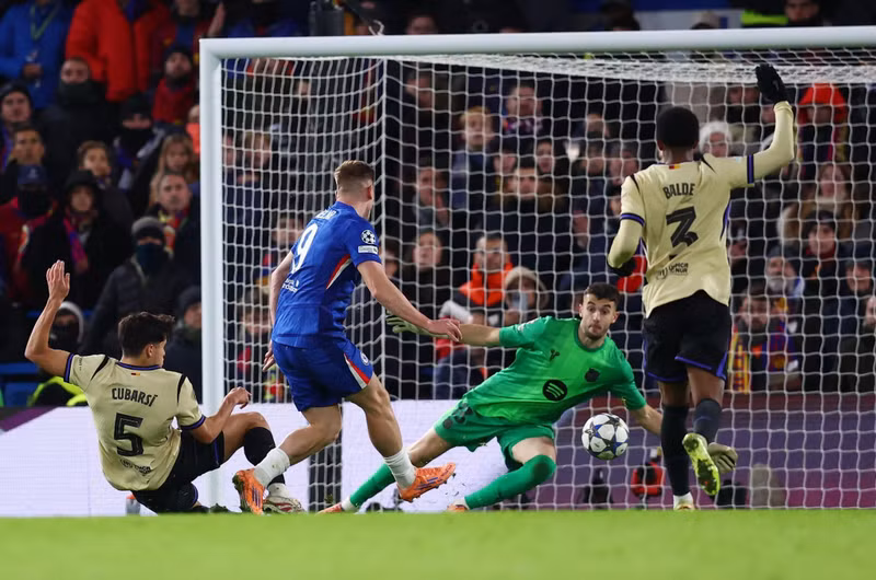 Chelsea khép lại ngày thi đấu thăng hoa với cú đá cận thành của tiền đạo vào sân thay người Liam Delap ở phút 73. chelsea-7.jpg