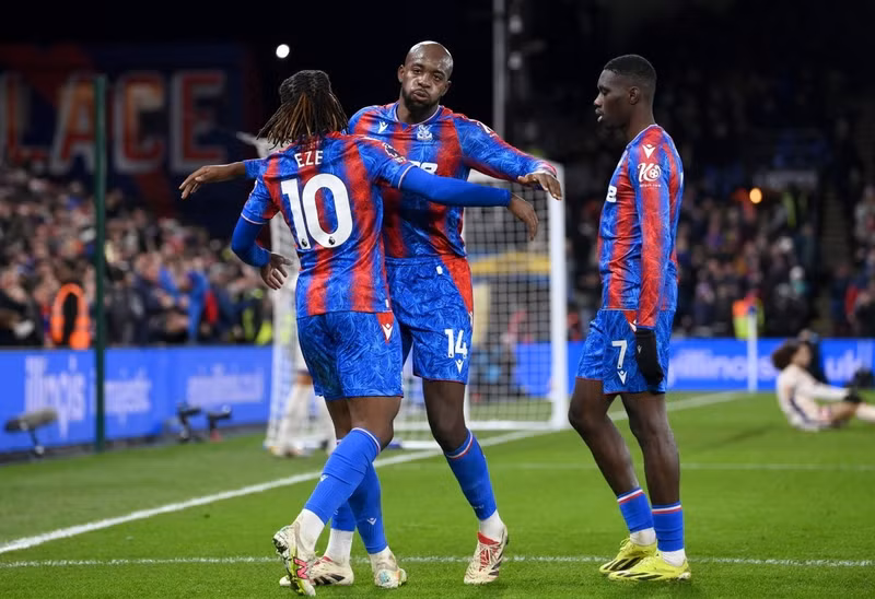 Jean-Philippe Mateta quân bình tỷ số 1-1 cho chủ nhà Crystal Palace ở phút 82. chelsea-06.jpg