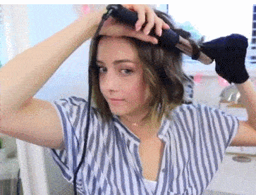 tóc xoăn, tóc xoăn ngắn, thời trang tóc mùa thu 2019