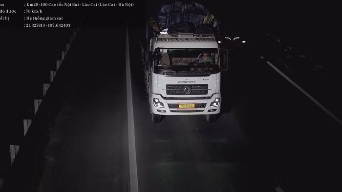 Hình ảnh được camera ghi lại.