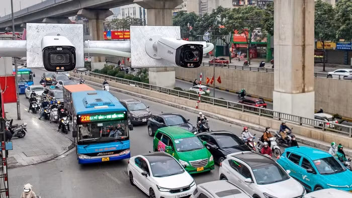 Hệ thống camera giám sát hoạt động 24/24 giờ.