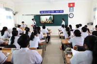 Học sinh tự thảo luận đưa ra quy tắc "Trường học không phán xét".