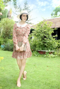 Thanh Mai: Chưa bao giờ lập gia đình vì tiền bạc ảnh 1 Trong thời trang, Thanh Mai không quan trọng chuyện hàng hiệu. Miễn là bộ trang phục có kiểu dáng chị thích, chất liệu tốt.