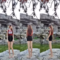 Nhiều người không tin Zan Luo có thể sở hữu đôi chân dài như vậy.