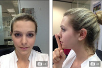 Các cô gái rất thích thú với cách đánh giá vẻ đẹp như thế này.