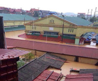 Lạng Sơn: Sông Kỳ Cùng dâng cao, 3 người thiệt mạng ảnh 4 Nước lũ dâng cao ngập thành phố Lạng Sơn, 3 người bị cuốn trôi