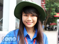 Đáng yêu nữ sinh tình nguyện Ngoại thương ảnh 7