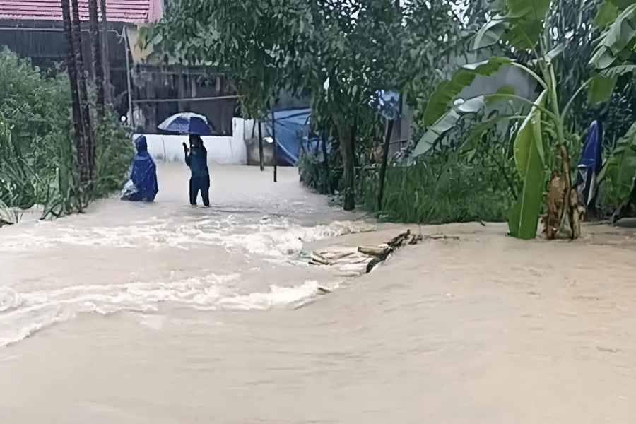 Cầu tràn Khe Cốc nơi xảy ra vụ việc.