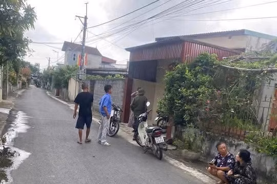 Căn nhà nơi xảy ra án mạng. Ảnh: NDCC