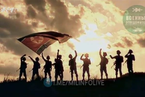 Triều Tiên công bố phim tài liệu binh sĩ KPA chiến đấu ở Kursk
