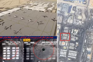 Tên lửa Khorramshahr-4 thổi bay cả khối nhà trong căn cứ Mỹ ở UAE