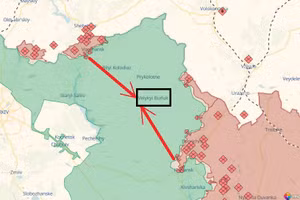 Chiếm được Vovchansk, quân Nga xộc thẳng xuống Kupiansk?