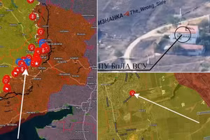 Bom FAB-3000 san phẳng điểm tập kết của Lữ đoàn 14